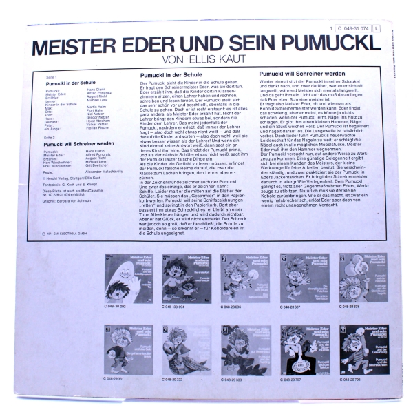 Meister Eder und sein Pumuckl von Ellis Kaut Schallplatte LP: Pumuckl in der Schule & Pumuckl will Schreiner werden